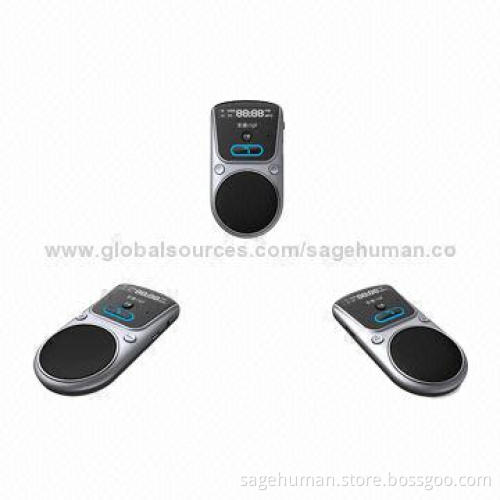 Supervisor Bluetooth Handsfree Kit, with 5V/500mAh Car Charger, Voice Guide, Built-in Microphone